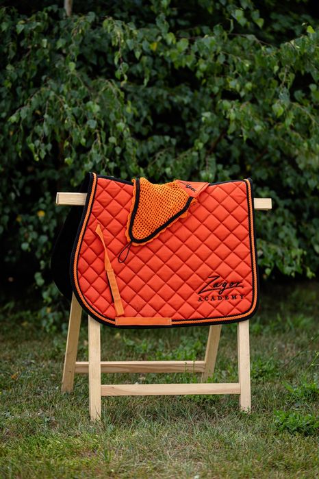 Czaprak i nauszniki Zagor Academy pomarańczowy