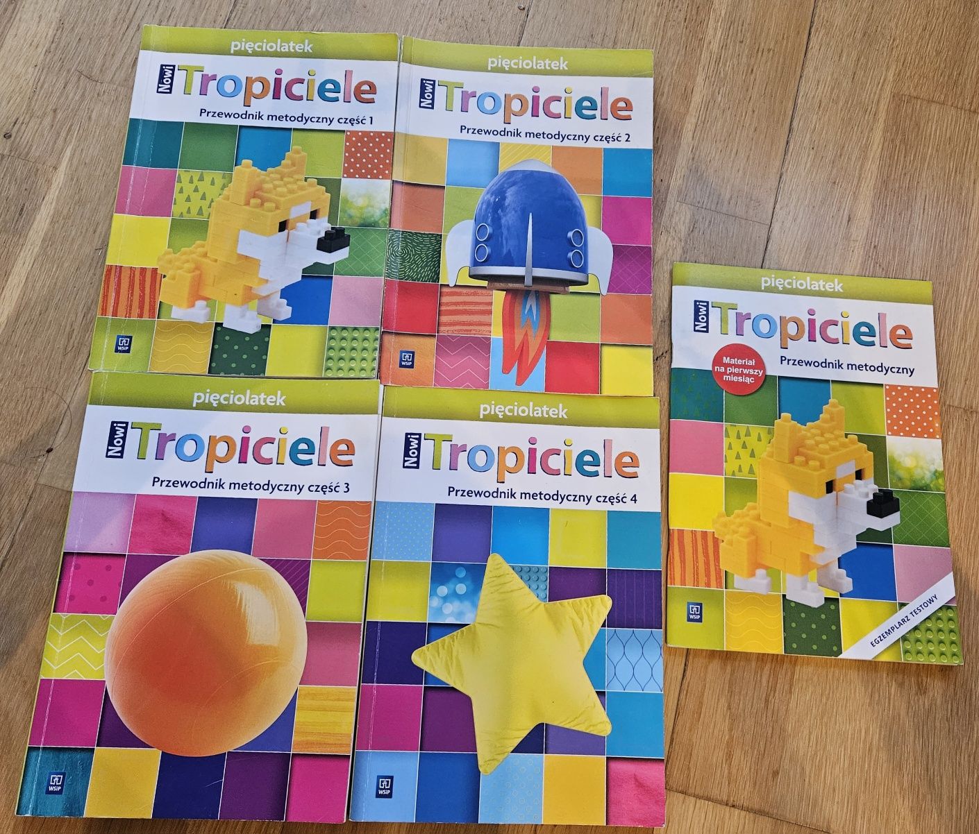 Nowi Tropiciele 5-latek - Przewodnik metodyczny cz. 1, 2, 3 i 4