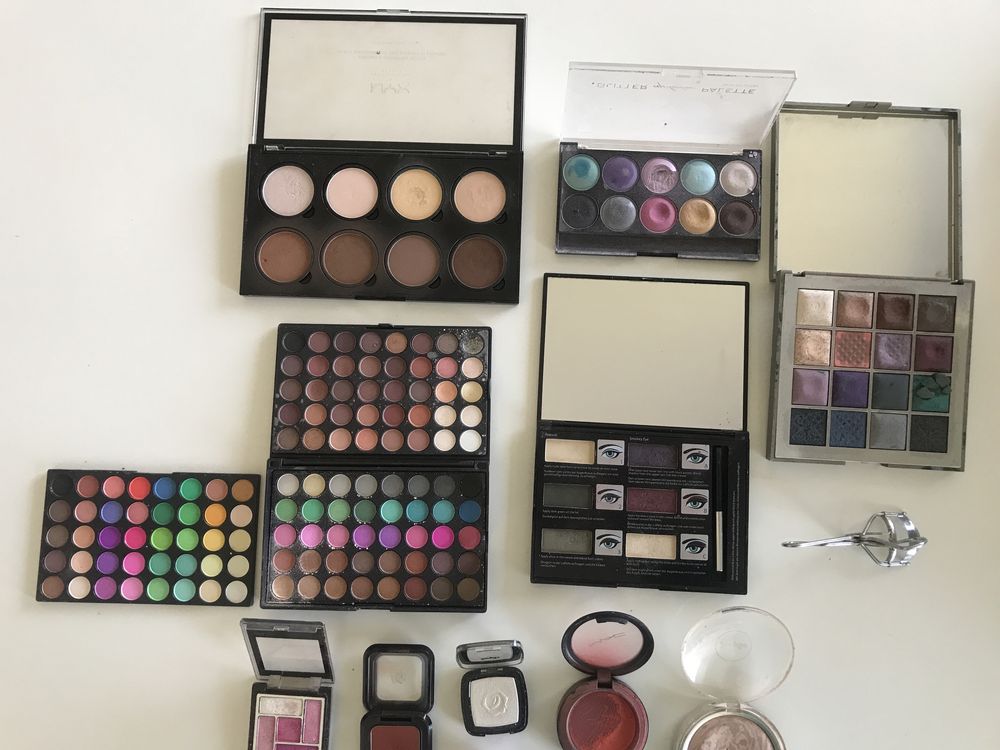 Maquilhagem - Várias paletas sombras olhos, etc. (MAC, NYX, Kiko)