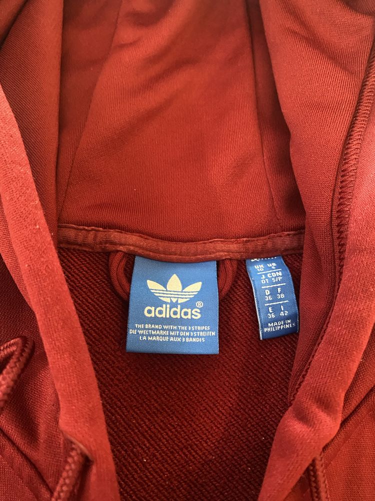 Bluza z kapturem Adidas roz. S