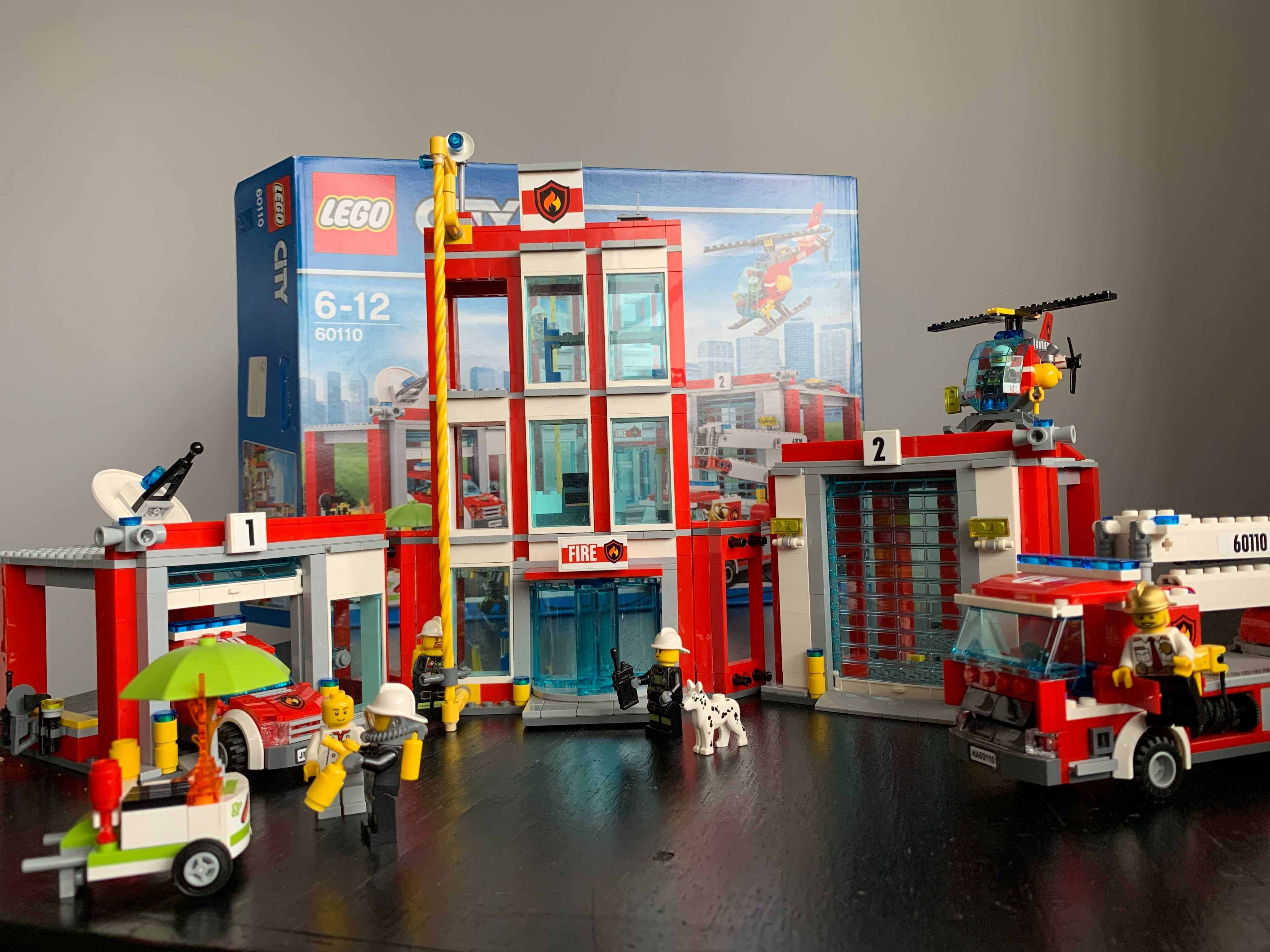 LEGO City 60110 : Quartel dos Bombeiros