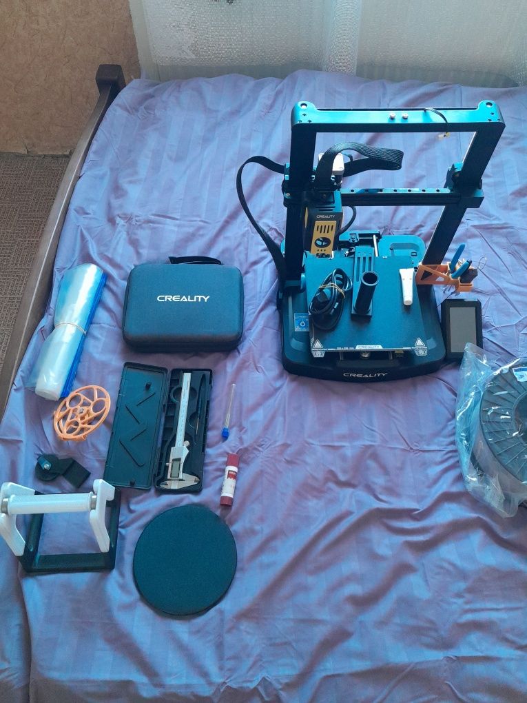 3д Принтер ender 3v3 ke,сканер Creality CR Scan Ferret Pro