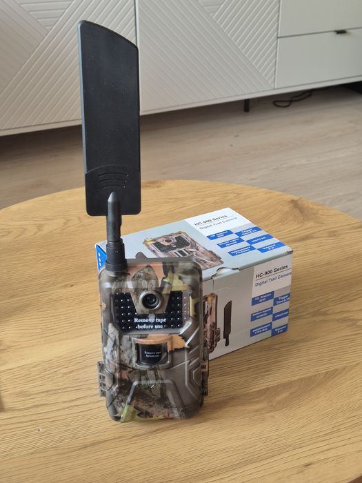 Nowa fotopułapka GSM SIM MMS 2G HC900M kamera leśna na budowe hc300m
