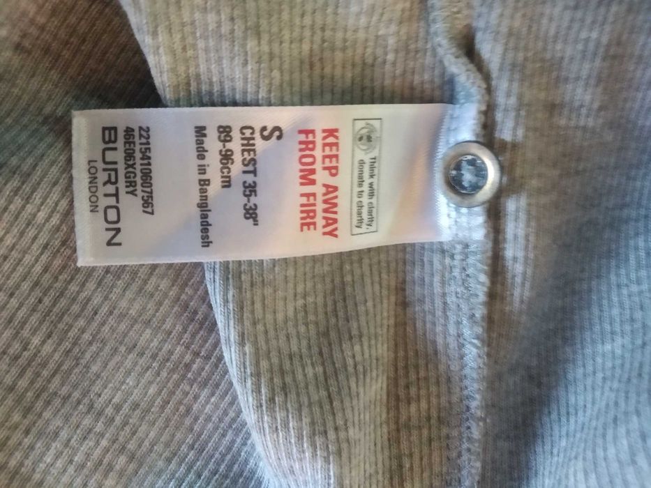 Koszulka prążkowana Burton S/172