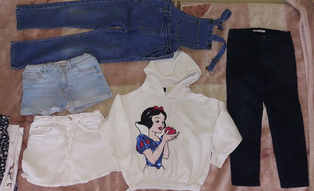 paka ubrań ZARA r. 122