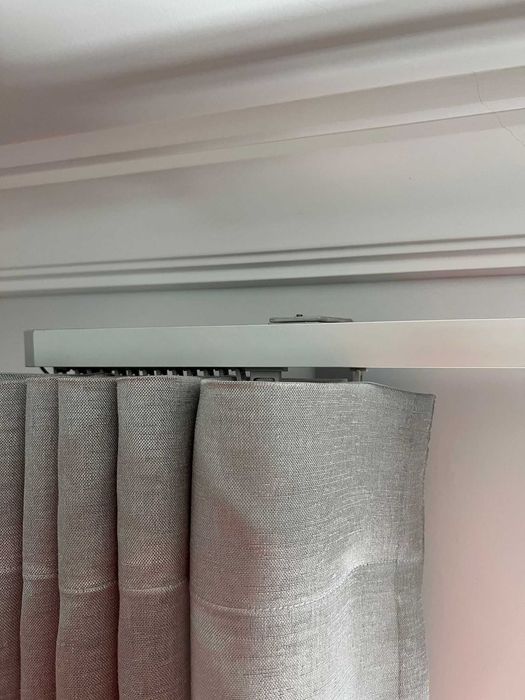 4 Cortinados Cor Gelo