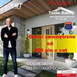 Drzwi zewnętrzne stalowe wejściowe KMT nowe outlet