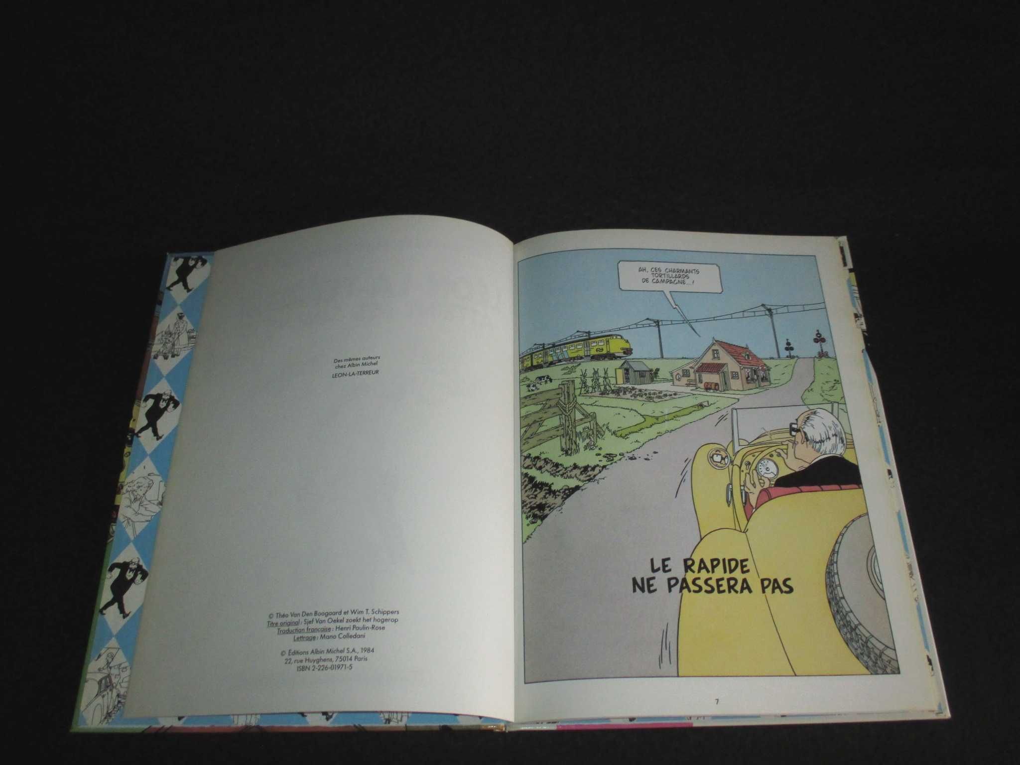Livro BD Léon-La-Terreur atteint des sommets