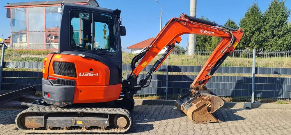 Kubota U36-4  Kubota U36-4 2019 r. 1495 mth stan bardzo dobry