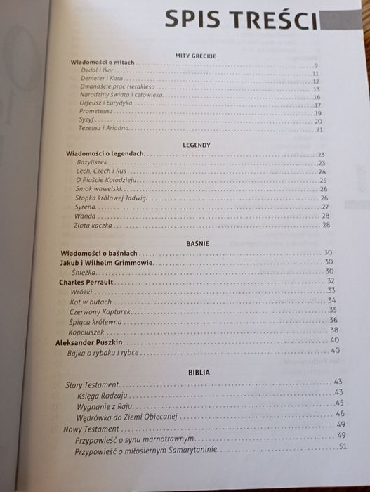 Opracowanie lektur i wierszy 4-6