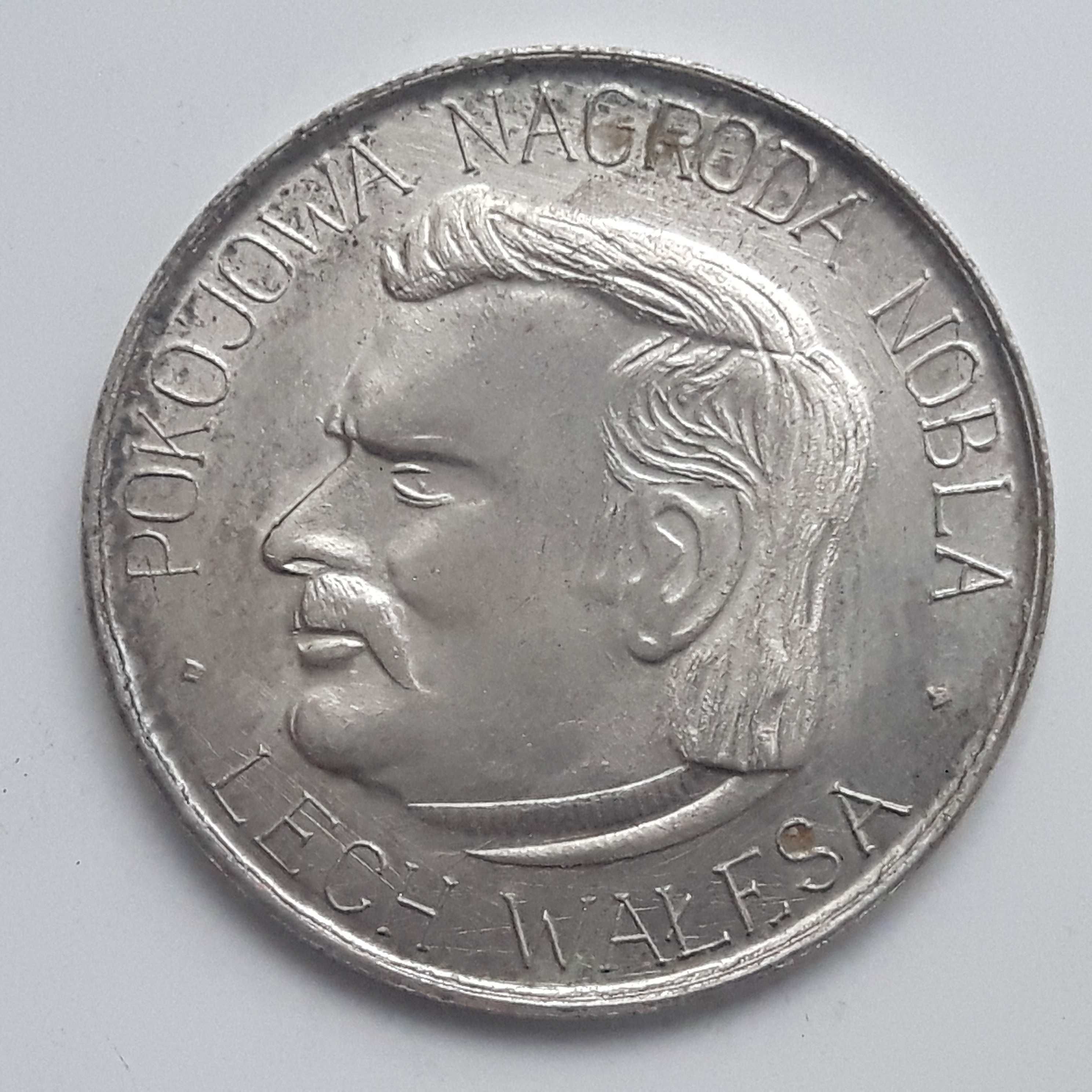 Medal Pokojowa Nagroda Nobla Lech Wałęsa 1983