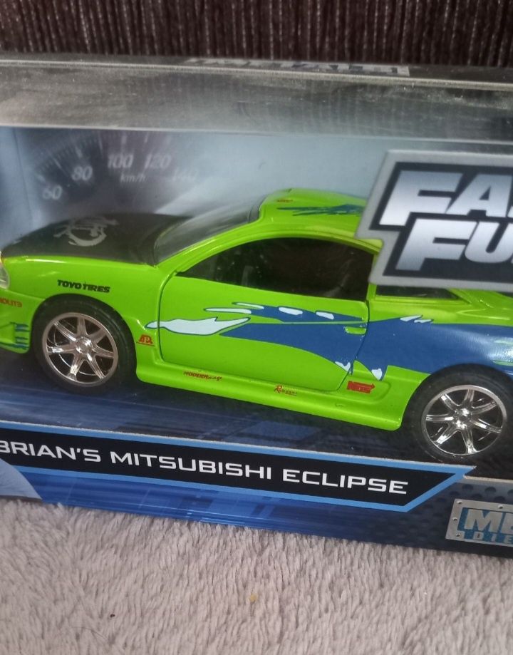 Mitsubishi eclipse fast furious escala 1:32