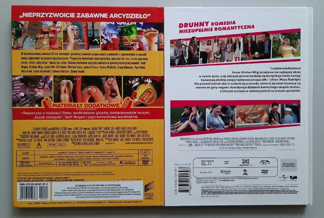 Filmy DVD: Sausage party, Druhny