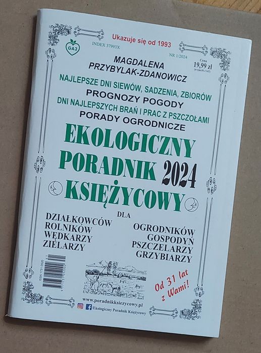 Ekologiczny poradnik księżycowy 2024