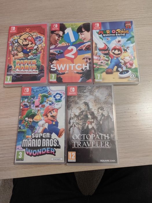 Vendo jogos nintendo switch