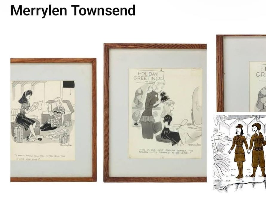 Um recorte de revista original do The Saturday Evening Post, com carto