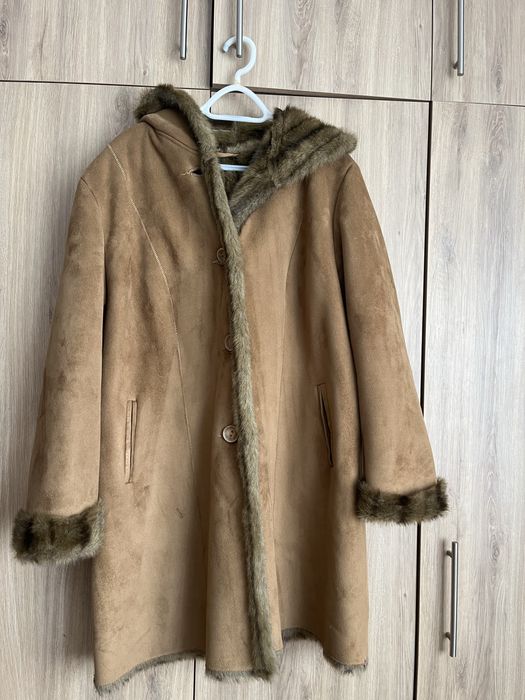 Kożuch damski rozmiar XXL