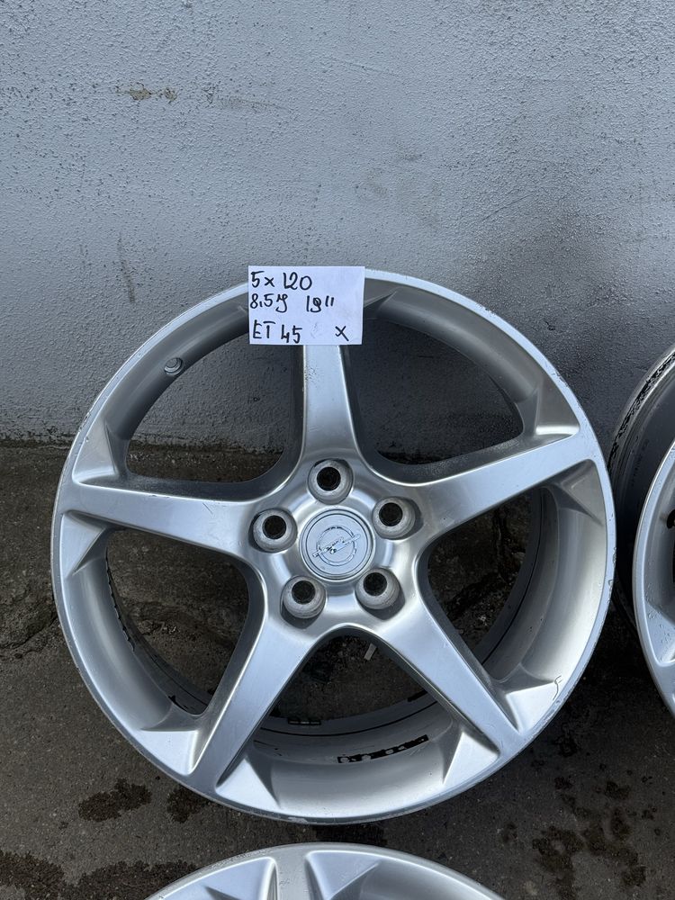Felgi 5x120 Opel 19” 8.5J