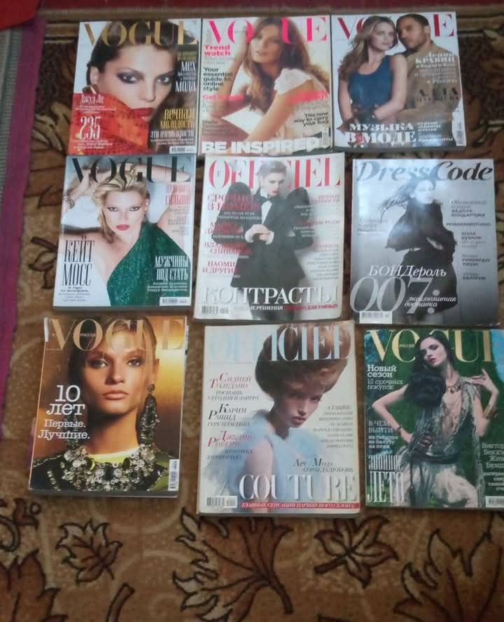Продам журнали Vogue для замовлення звертайтесь в приват