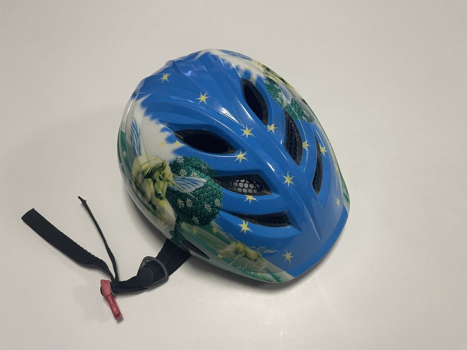 Kask ochronny dzieciecy rower rolki Scout Tyranno 51-55cm