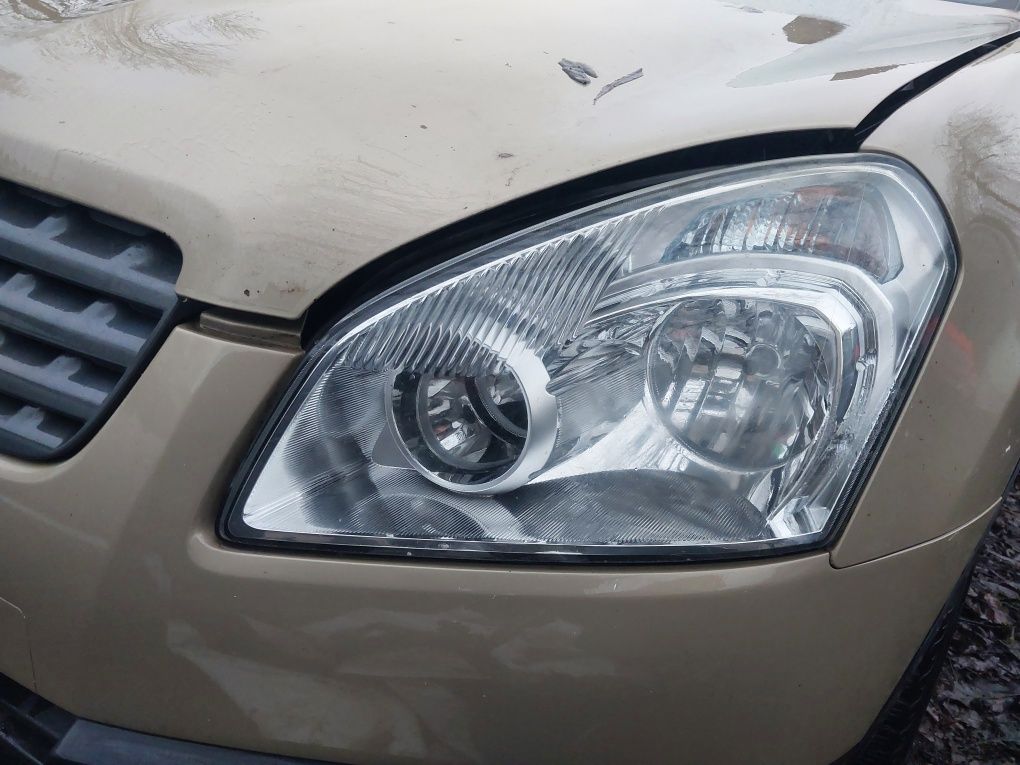 Lampa prawa lewa przód przednia nissan qashqai j10 eu