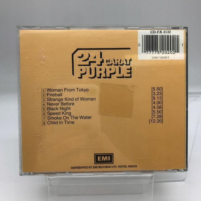 cd - deep purple - 24 carat purple