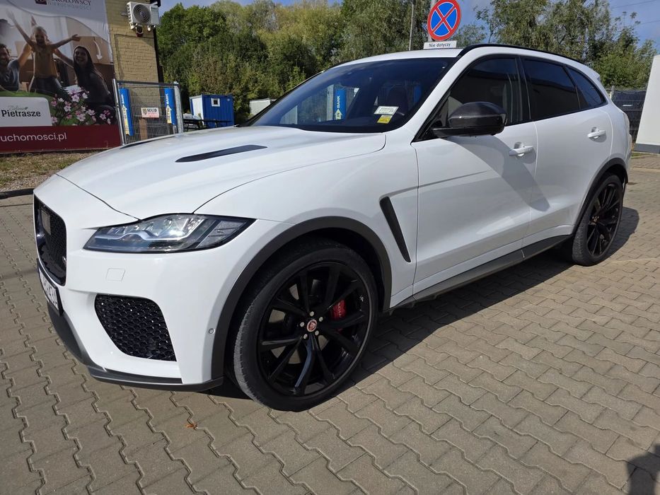 Jaguar F-Pace F-Pace SVR 5.0 V8 550 KM 1 Wł Serwis Pełna Opcja Polecam Prywatnie