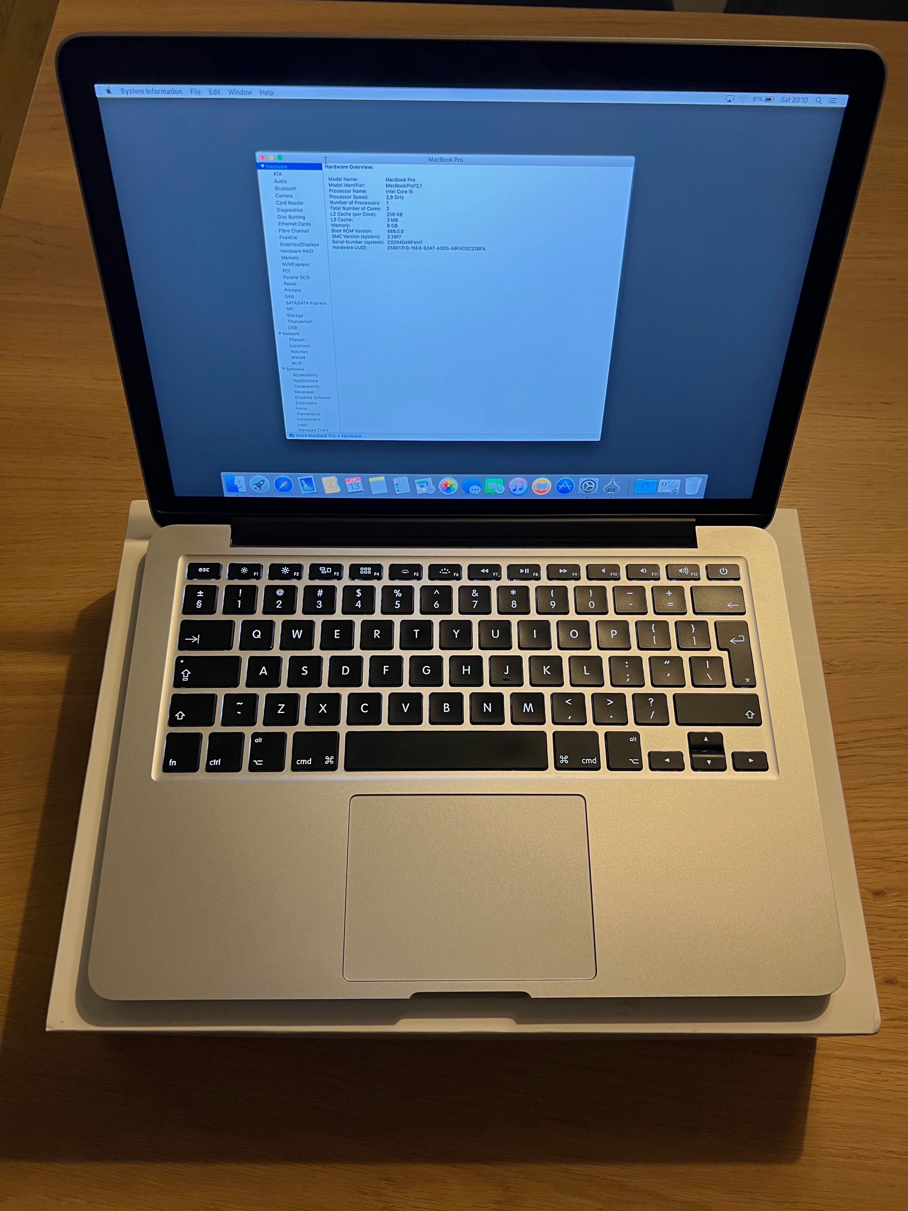 Apple MacBook Pro, ekran Retina, 13-calowy