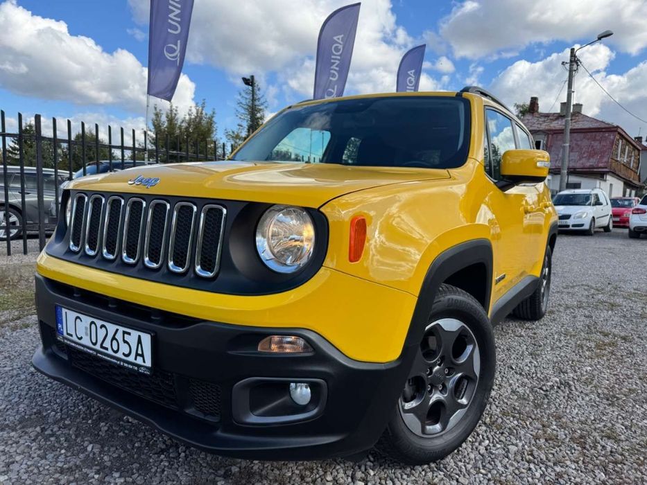 Jeep Renegade 1.4 Turbo LONGITUDE / Szwajcaria -2 x koła / Serwis !