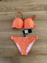 Bikini nowe 38D figi 36 kostium kąpielowy polskiej firmy SHE