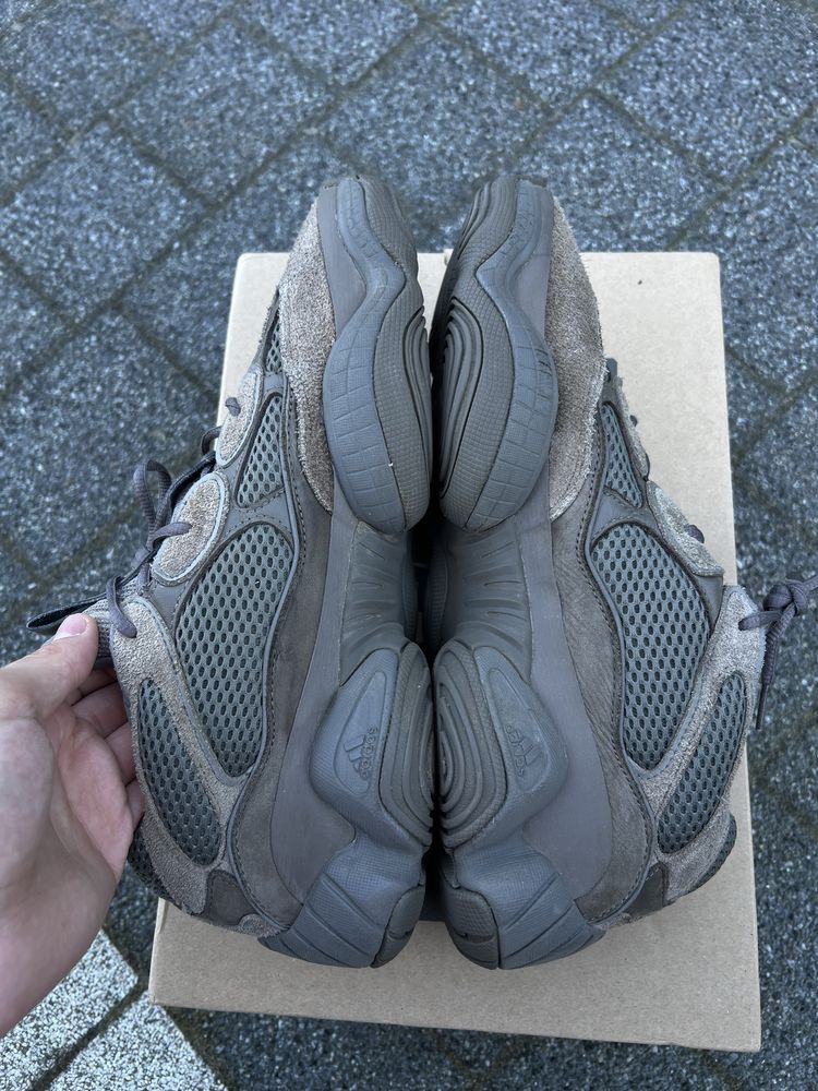 Adidas Yeezy 500 Clay Brown sneakersy niskie brązowe 47 1/3