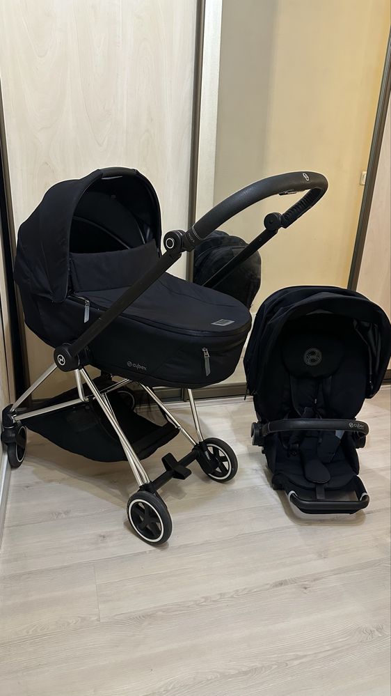 Коляска Cybex Mios Chrome Black 2в1