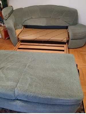 sofa rozkładana z funkcją spania