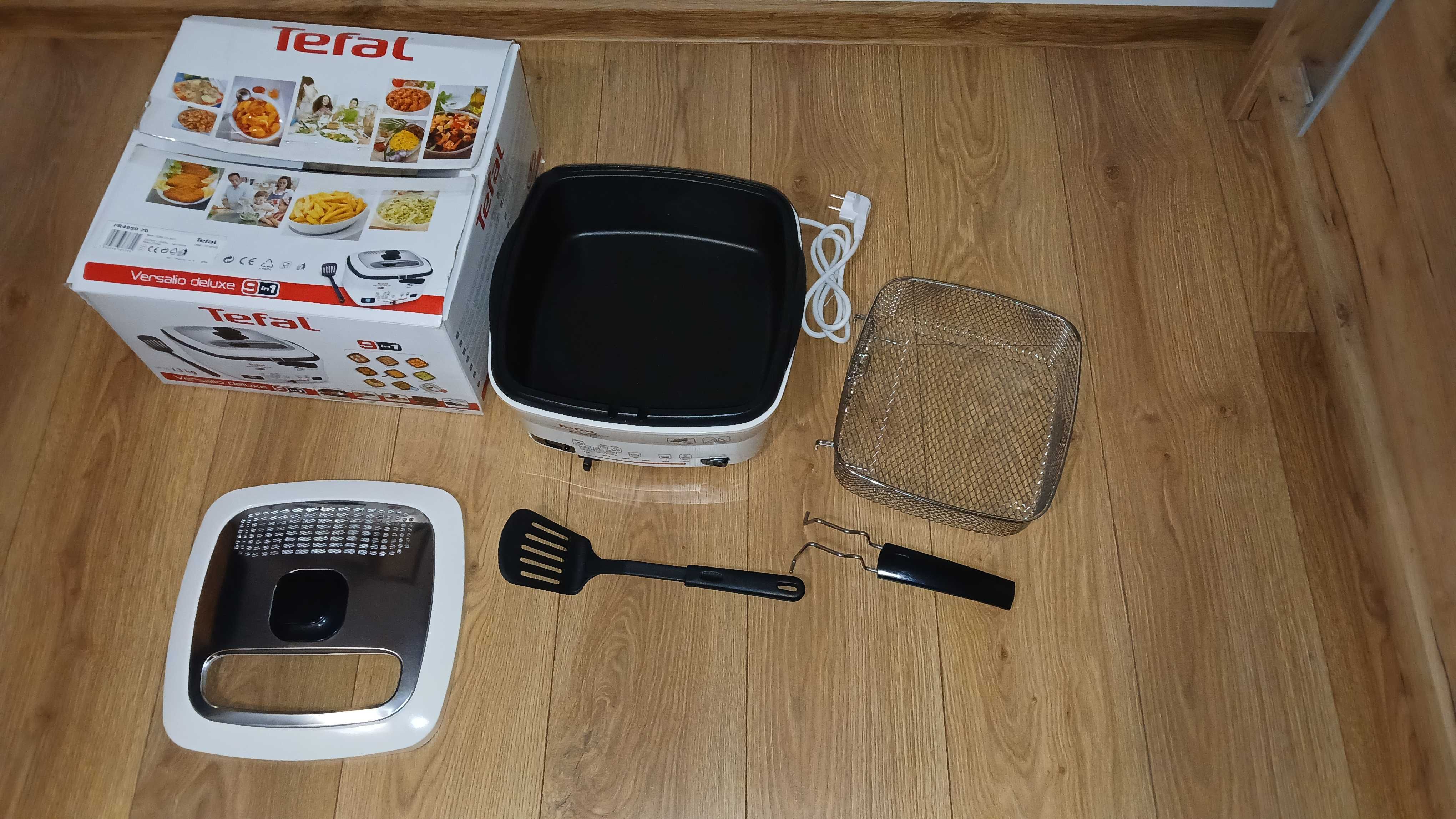Frytkownica tradycyjna TEFAL Versalio Deluxe multicooker FR495070  9w1