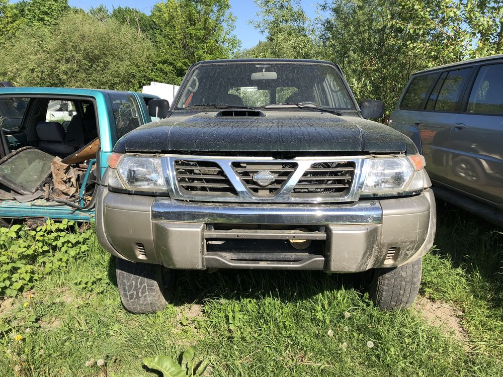 Patrol Gr Y-61 2,8tdi 3,0td long krótki 5d 3d na części do rozbiórki