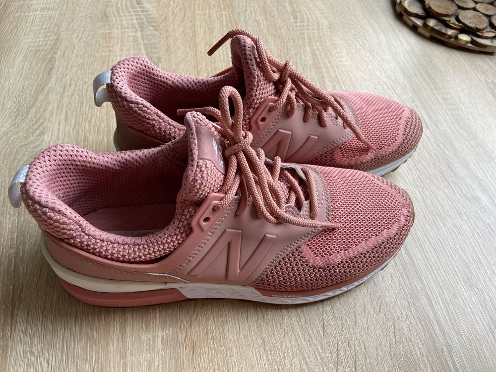 Жіночі кросівки New Balance 574 Sport, рожевий колір | WS574WC