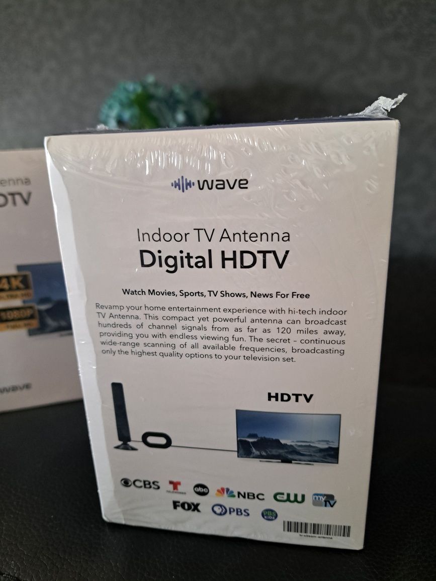 Antena interna de TV Wave Max 4K