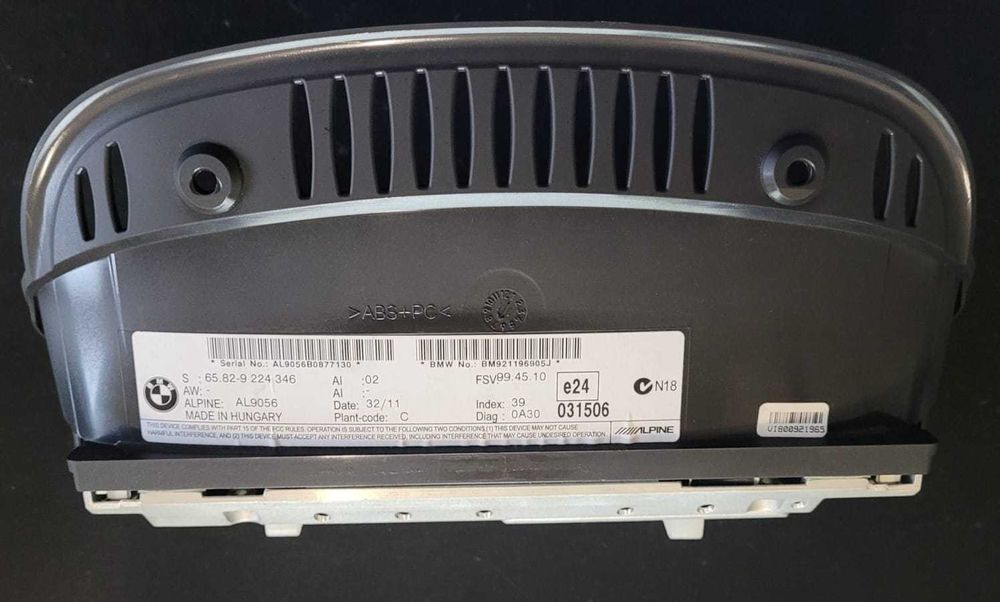 Wyświetlacz monitor nawigacji CIC BMW E60 E90 06-13