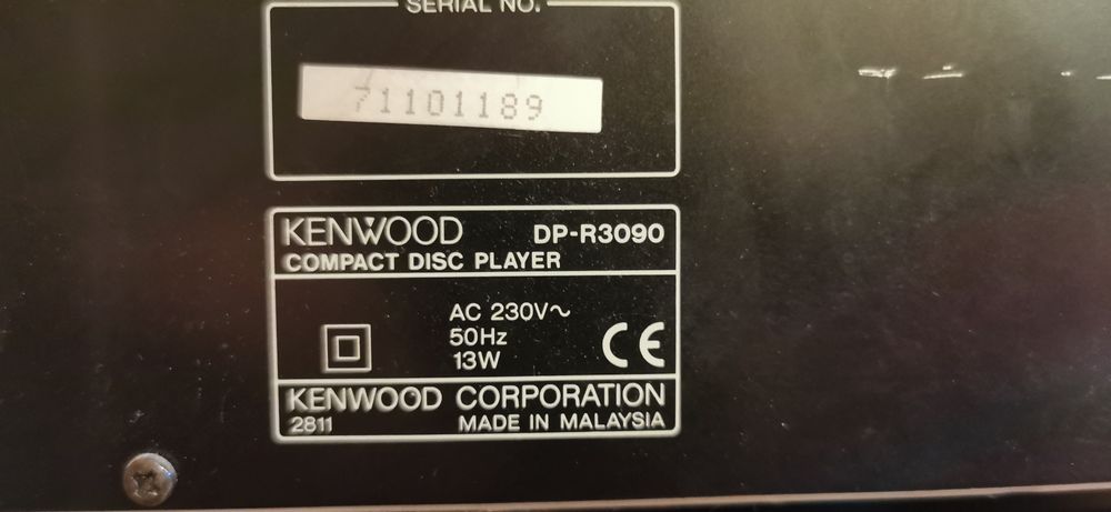 Kenwood kx-3080 kr-v5090 dp-r3090