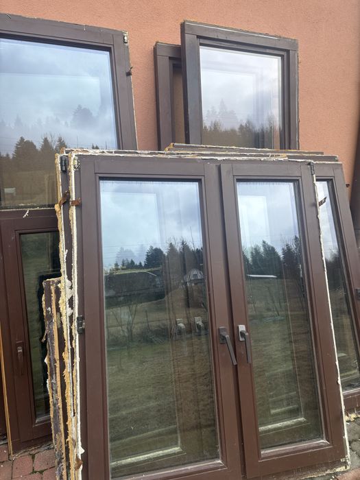 Okna drewniane z domontarzu