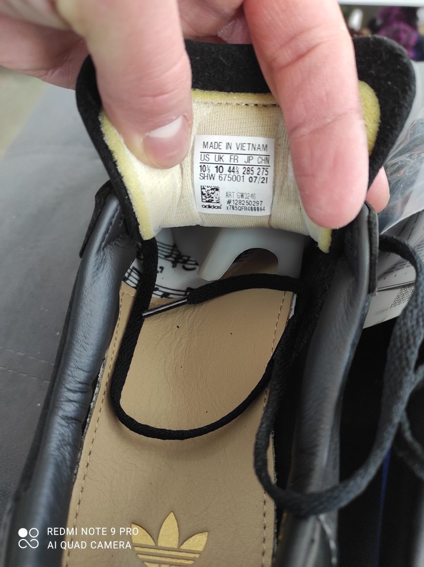 ОРИГІНАЛ 100% Кросівки Adidas Campus 80 Black GW3246 44 2/3