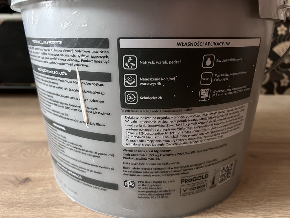 Farba akrylowa Dekoral Professional Polint 3000 HS