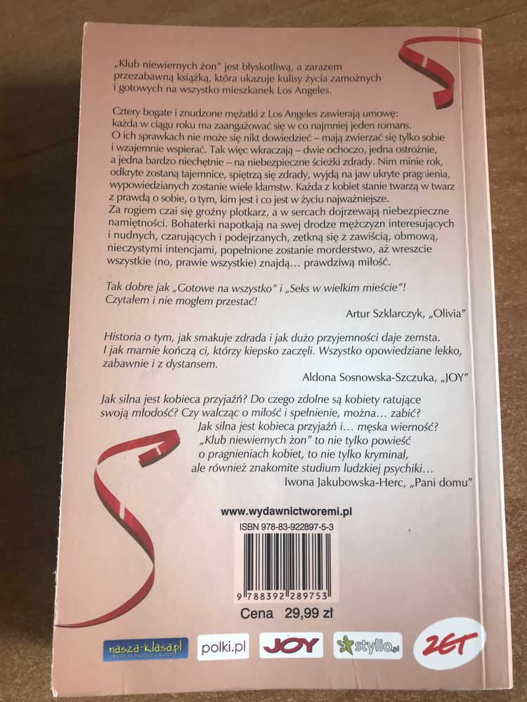 Carrie Karasyov Klub Niewiernych żon