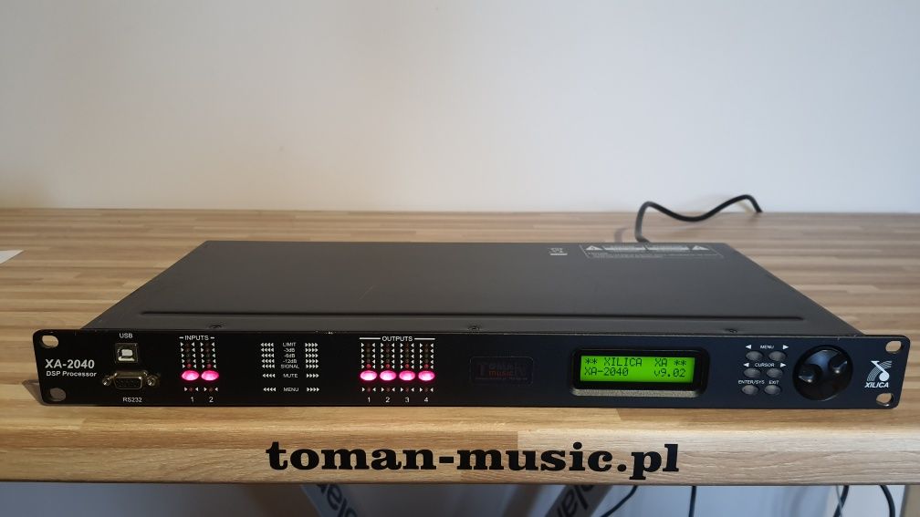 Xilica XA 2040 96kHz!  procesor dźwięku  / dba pa xta FM lub Vat