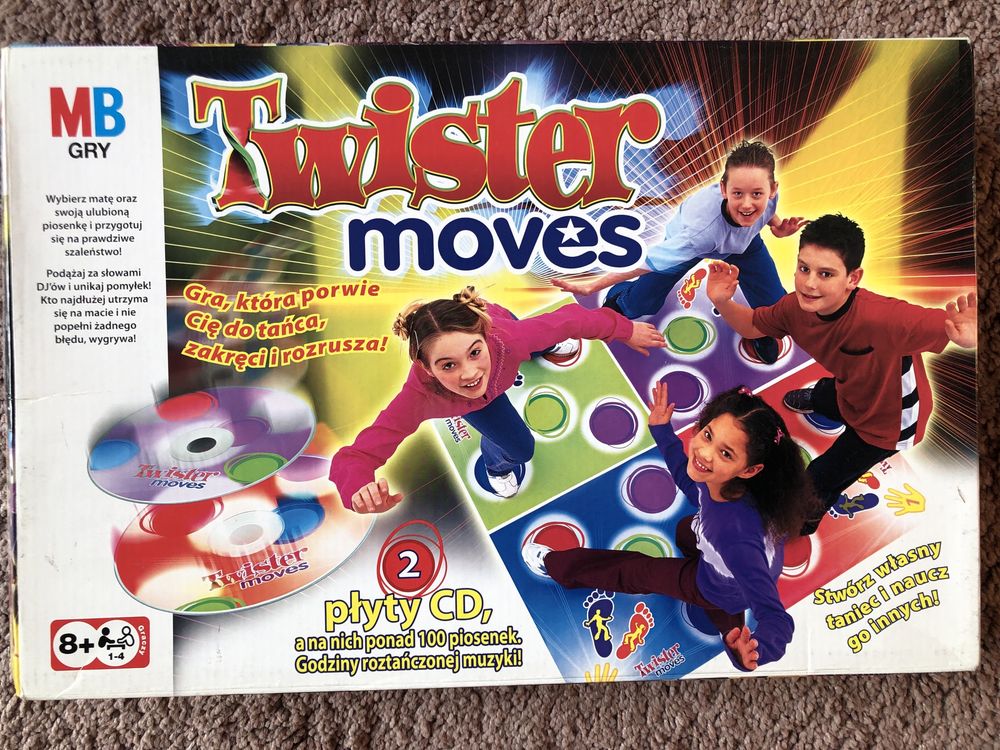 Gra Twister moves