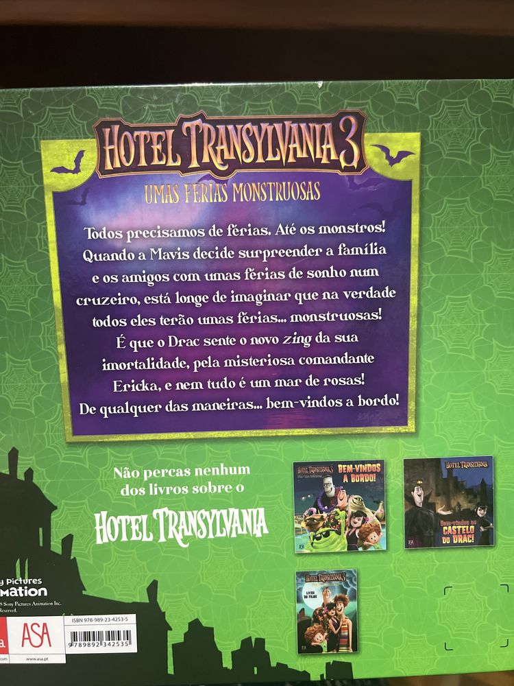 Livro Infantil: Hotel Transylvania 3