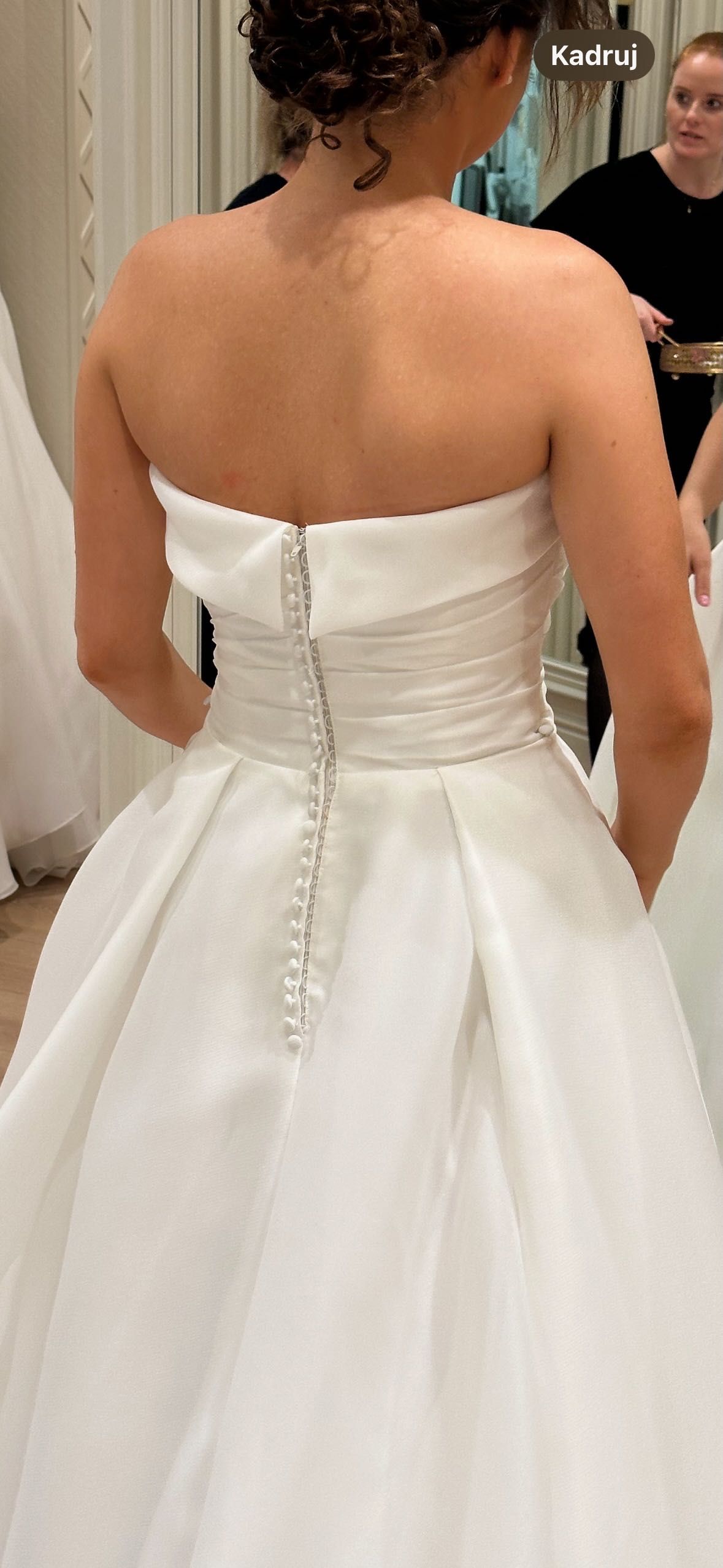 Suknia ślubna Pronovias GEIRANGER PR122BY + welon + halka