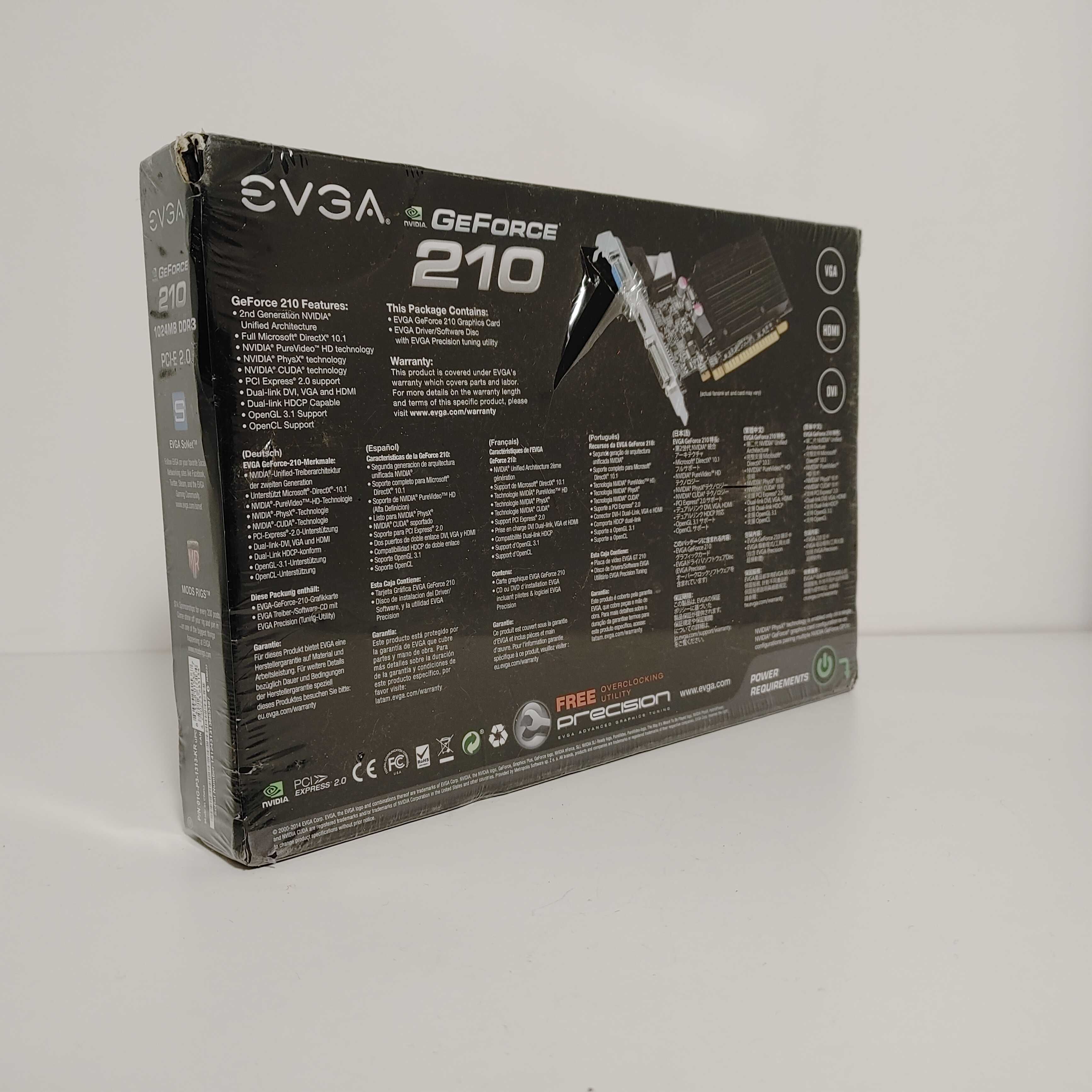 Karta Graficzna Nvidia EVGA GeForce 210 NOWA