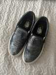 Oryginalne Vans Slip On srebrne