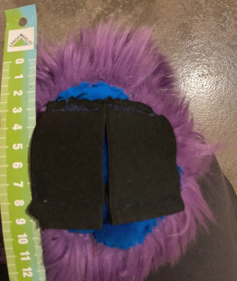 Fursuit fioletowy premade ogon furry